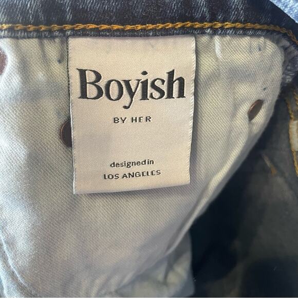 Boyish High-Rise Donny Skinny Jeans in A Fist Full of Dollars Women’s Sz 30 - Picture 8 of 9